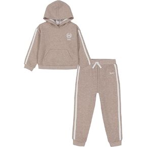 Juicy Couture girls 2pc Fleece Pant Set