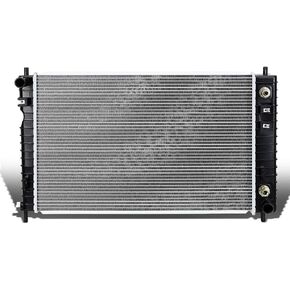 DNA Motoring OEM-RA-2764 OE Style Bolt-On Aluminum Core Radiator Compatible with 2005 Equinox AT, 25-15/16" W X 16-13/16" H X 1" D, 1-5/16" Inlet / 1-5/16" Outlet