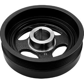 Engine Harmonic Balancer Compatible with Nissan 2002-2013 Altima, 2005-2012 Frontier2002-2012 Sentra, Compatible with Suzuki 2009-2012 Equator Replaces OE Number: 594-301, 123038J000