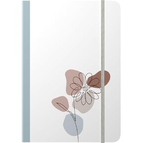 Lined journal notebook, 6 Pack A5 Lined Notebook Journal for Women & Men, 160 Pages, Medium 5.75" x 8.25 Inches Hardcover Journaling Notebooks, 100 GSM Premium Paper (6 Pack, Variety Pack