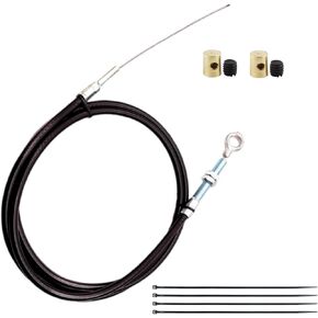 71" Throttle Cable for Go cart 212 throttle cable Kit Go Kart Throttle Cable fit Manco Predator Engine GX160 GX200 196cc 5.5hp 6.5hp Manco 8252-1390 ASW Go Cart Accelerator(71"go kart cable)