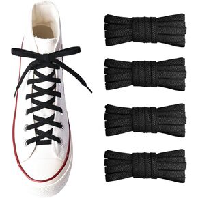 Olukssck 2 Pairs Elastic Shoe Laces for Sneakers, No Tie Shoelaces for Adults and Kids