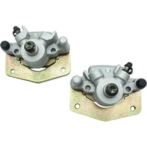 M MATI Front Left Right Brake Calipers with Pads for Can Am DS 650 2001-2007 705600044 705600043
