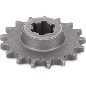 for t8f front sprocket Sprocket, Metal Sprocket Fits for 47cc 49cc 2 Stroke ATV Quad Dirt Pocket Mini Motorcycle(17 Teeth)