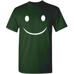 Happy Graphic Smile Sarcastic Novelty Funny Kids Youth T Shirt