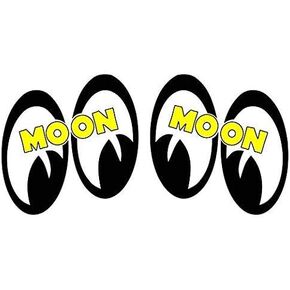Moon Eyes Pair Right & Left Sticker