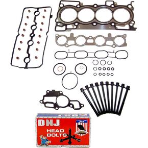 DNJ HGB635 Cylinder Head Gasket Set with Head Bolt Kit for 2007-2012 Nissan Sentra 2.0L 1997cc 122cid L4 DOHC