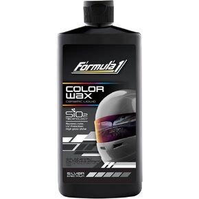 Formula 1 Sio2 Ceramic Liquid Wax Coating for Car Paint, Silver, Provides Shine, Deep Gloss, and High Protection, Scratch & Swirl Mark Filler, Car Detailing Supplies, Post Polishing Wax for Cars,16 oz