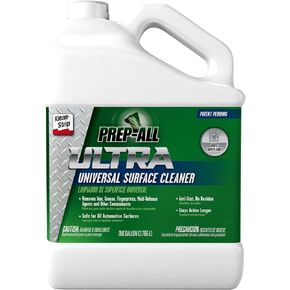 KLEAN-STRIP Prep-All ULTRA Universal Surface Cleaner, Low VOC, Automotive Multi-Surface Cleaner, Wax & Grease Remover, Paint Prep, Non-Flammable, 1 Gallon