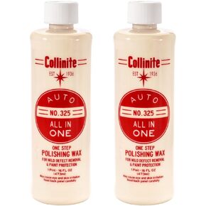 Collinite No. 325 All In One Polishing Wax, 16 Fl Oz - 2 Pack