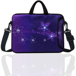 10-Inch Neoprene Laptop Tablet Shoulder Messenger Bag Case Sleeve for 9.7 10 10.1 10.5" Inch Netbook/Ipad Pro/Air (Star)