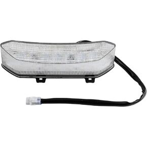 YFZ450R LED Motorcycle Taillight, Red Rear Brake Stop Lights Tail Lamp, Compatible with Yamaha YFZ450R YFZ450X 2009-2018, Raptor 700 700R 2006-2018 Tail Light Assembly
