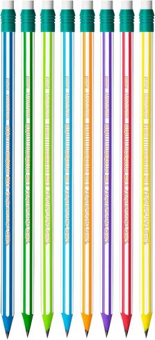 قلم رصاص BIC Evolution 646 HB مع ممحاة (عبوة من 12 قلم بألوان متنوعة in Saudi Arabia