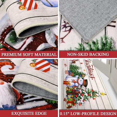 Pauwer Fall Decor Runner Rug 2x6, Pumpkin Non Slip Hallway Runner Area Rug, Farmhouse Washable Kitchen Rugs Runner, Throw Rugs Floor Mat Carpet Runner for Hallway Laundry Room Entryway Fall Door Mat in Kuwait