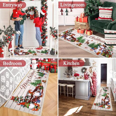 Pauwer Fall Decor Runner Rug 2x6, Pumpkin Non Slip Hallway Runner Area Rug, Farmhouse Washable Kitchen Rugs Runner, Throw Rugs Floor Mat Carpet Runner for Hallway Laundry Room Entryway Fall Door Mat in Kuwait