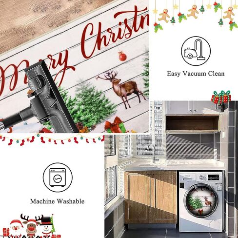 Pauwer Fall Decor Runner Rug 2x6, Pumpkin Non Slip Hallway Runner Area Rug, Farmhouse Washable Kitchen Rugs Runner, Throw Rugs Floor Mat Carpet Runner for Hallway Laundry Room Entryway Fall Door Mat in Kuwait