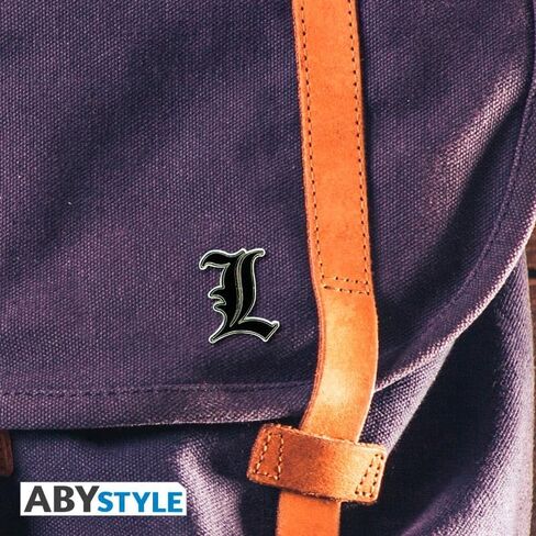 ABYstyle Death Note L دبوس معدني بقياس 1.1 بوصة × 0.98 بوصة ملحقات أنيمي مانغا لحقيبة الظهر أزرار الملابس هدية ميرش in Saudi Arabia