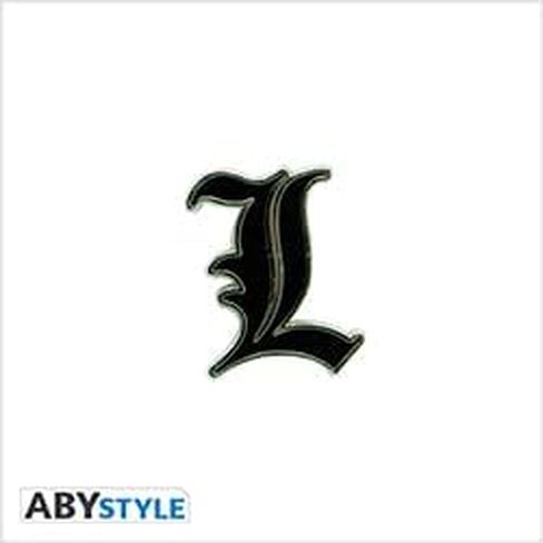 ABYstyle Death Note L دبوس معدني بقياس 1.1 بوصة × 0.98 بوصة ملحقات أنيمي مانغا لحقيبة الظهر أزرار الملابس هدية ميرش in Saudi Arabia