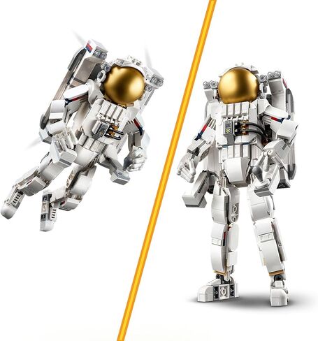 LEGO Creator Space Play Pack, 6 Adventurous Build Options in 1 Box Such as 2 Astronauts, a Space Dog, Viper Jet, Space Shuttle and Spaceship, a Great Gift for Space Lovers Ages 9 and Up, 66791 in Saudi Arabia