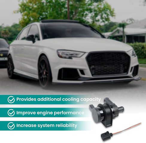 1K0965561J مضخة مياه التبريد المساعدة لبيتل A3 باسات Eos GTI تيجوان TT Q3 كواترو 2.0L in Saudi Arabia