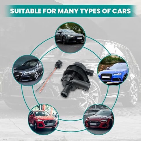 1K0965561J مضخة مياه التبريد المساعدة لبيتل A3 باسات Eos GTI تيجوان TT Q3 كواترو 2.0L in Saudi Arabia