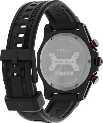Timex Men's Ironman Adrenaline 48mm Watch - Black Strap Black Dial Black Case in Saudi Arabia