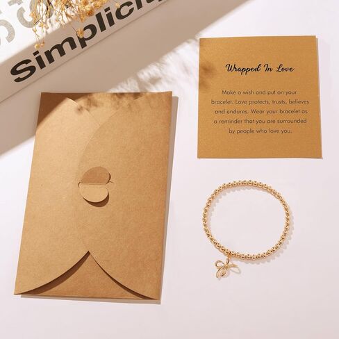 RZKING Gold Bracelets for Women, Evil Eye Butterfly Dragonfly Elephant Charm Bracelets for Women, Friendship Bracelets, Birthday, Retirement, Inspirational Gifts for Women in Saudi Arabia