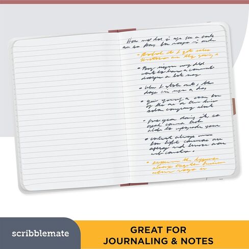 Lined journal notebook, 6 Pack A5 Lined Notebook Journal for Women & Men, 160 Pages, Medium 5.75" x 8.25 Inches Hardcover Journaling Notebooks, 100 GSM Premium Paper (6 Pack, Variety Pack in Kuwait