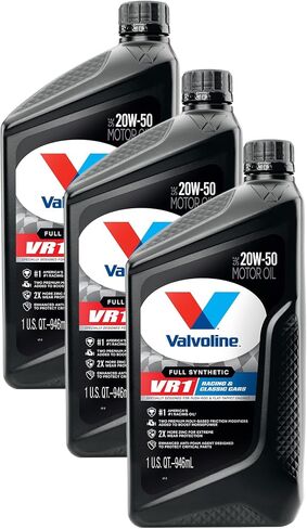 زيت محرك فالفولين VR1 للسباقات الاصطناعية SAE 20W-50، 1 كيو تي in Saudi Arabia