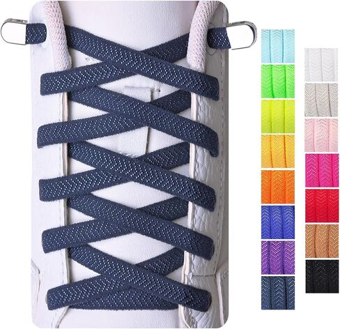 Olukssck Elastic Shoe Laces, No Tie Shoelaces for Adults and Kids, Tieless Shoe Laces in Kuwait