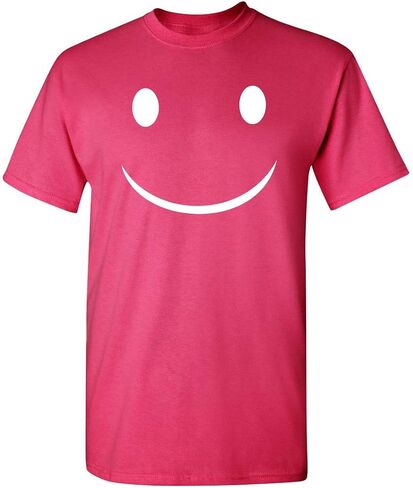 Happy Graphic Smile Sarcastic Novelty Funny Kids Youth T Shirt in Saudi Arabia