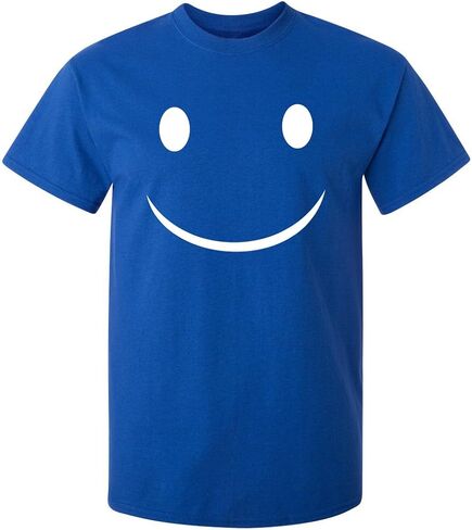 Happy Graphic Smile Sarcastic Novelty Funny Kids Youth T Shirt in Saudi Arabia
