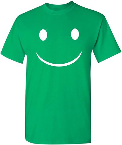 Happy Graphic Smile Sarcastic Novelty Funny Kids Youth T Shirt in Saudi Arabia