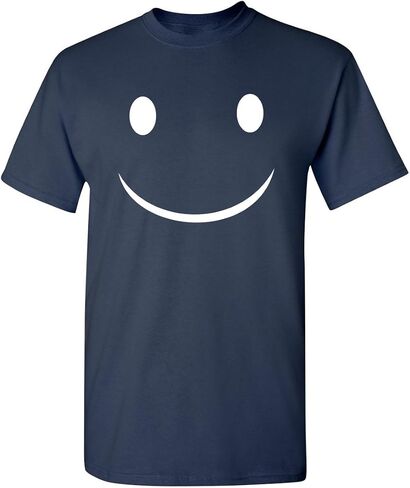 Happy Graphic Smile Sarcastic Novelty Funny Kids Youth T Shirt in Saudi Arabia