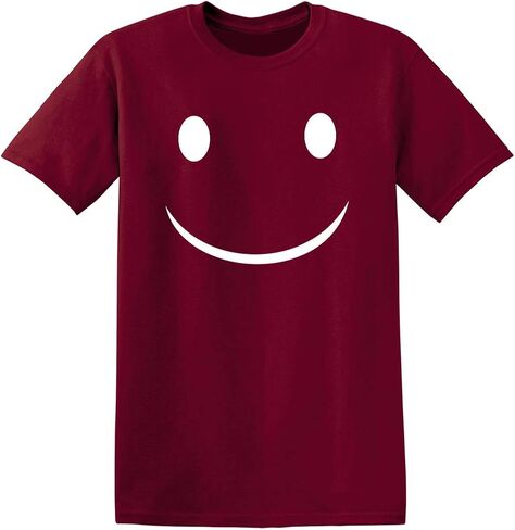 Happy Graphic Smile Sarcastic Novelty Funny Kids Youth T Shirt in Saudi Arabia