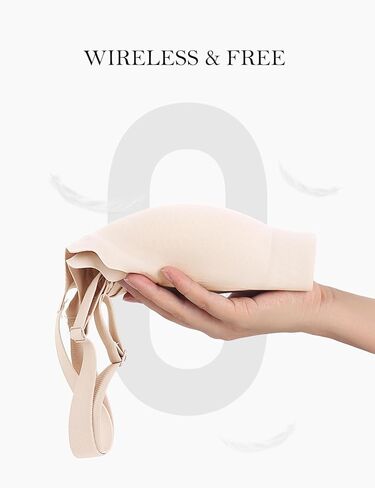 Bras for Women No Underwire, Wireless Bras with Support, Breathable Padded Bra Seamless Everyday Bras in Kuwait