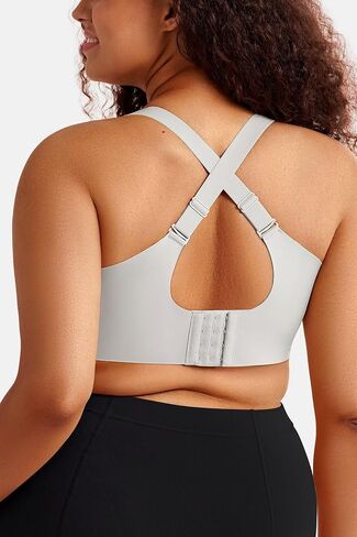 Vertvie Women's Wireless Push Up Bra Seamless No Underwire Scalloped Full Coverage Bralettes Comfort Supportive Bra Plus Size in Saudi Arabia