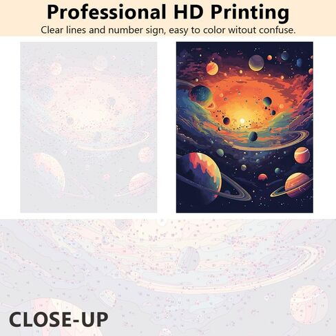Paint by Numbers Kit for Adults, A Couple of Lion and Lioness Paint by Number, Triangle Shards Style Adult Paint by Number Kits, Adults' Paint-by-Number Kits, 16X20 Inch Flameless Paint by Numbers Kit in Saudi Arabia