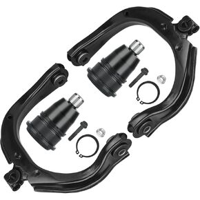 TadaMark Front Upper Control Arm with Ball Joint Kit Fit for Buick Rainier Chevy SSR Trailblazer GMC Envoy Isuzu Ascender Oldsmobile Bravada Saab 9-7X - 4pcs