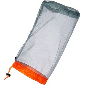 Mesh Bags Drawstring, Nylon Mesh Bags Lightweight Mesh Storage Bags Stuff Sack Multiple Sizes Net Bag Versatile Ball Bags Mesh