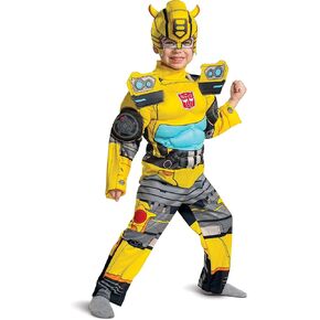 Toddlers Muscle Transformer Costumes for Boys, Padded Character Jumpsuit