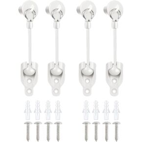 Sunshade Shade Hardware Bungee kit and End Cap Coolaroo Replacement Part for Coolaroo Outdoor Roller Shade Rollershade Part coolaroo Shades Replacement Parts (White, Bungee Kit+End Cap 2 Set)