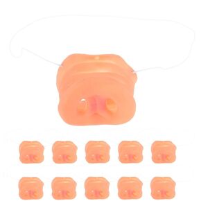 PACKOVE 14pcs Pig Nose Costume Halloween Pig Nose Pig Snout Costume Cosplay Pig Nose With Elastic Band Halloween Animal Costume For Halloween Party