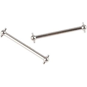 VGEBY RC Car Rear Drive Shaft, 2PCS RC Metal Rear Dog Bone Drive Shaft for 16889 1/16 RC Car Spare Parts Upgrade M16106 Model Car Accessories 16889 Dogbone 1/16 Rc Dogbone Rear