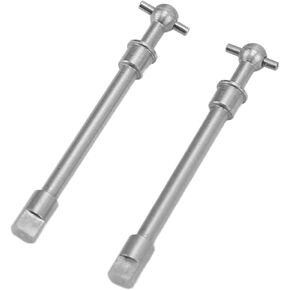RC Front Axle Drive Shaft, Stainless Steel Front Axle Drive Shaft Replacement for Axial SCX24 1/24 RC Crawler Car Upgrade Parts Accessory