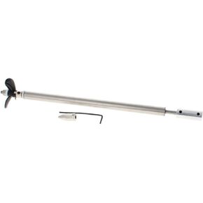 Heyiarbeit Drive Shaft Motor Shaft w Propeller and Universal Joint for RC Boat, L200mm Shaft, L150mm Sleeve, D36mm Propeller