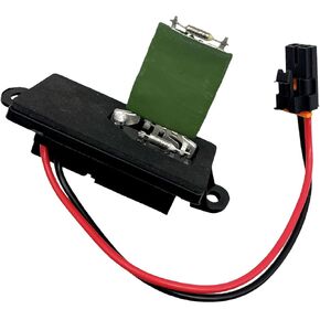 Front AC Blower Motor Resistor HVAC Heater A/C 89019089 Compatible with Silverado 1500 2500 Tahoe Avalanche Suburban Sierra Yukon XL Escalade