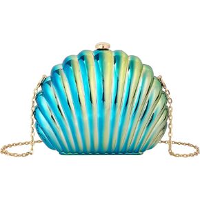 Women Evening Bag Clutch Tote Chain Shoulder Handbag Purse