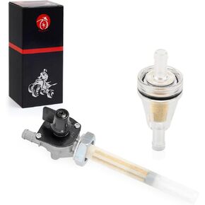 16950-MAH-023 Fuel Gas Valve Petcock Fuel Filter For HONDA 1100 Shadow 1100 Shadow ACE 1100 Aero 1100 Sabre 1100 Spirit 1100 VT1100 C C1 C2 C3 1995-2007