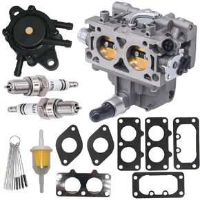 16100-Z9E-033 Carburetor Fit for Honda GX630R GX630 GX630RH GX660 GX690 V Twin Cylnder Engines Replace for 16100-Z9E-003 16100-Z9E-023 Carb With Fuel Pump